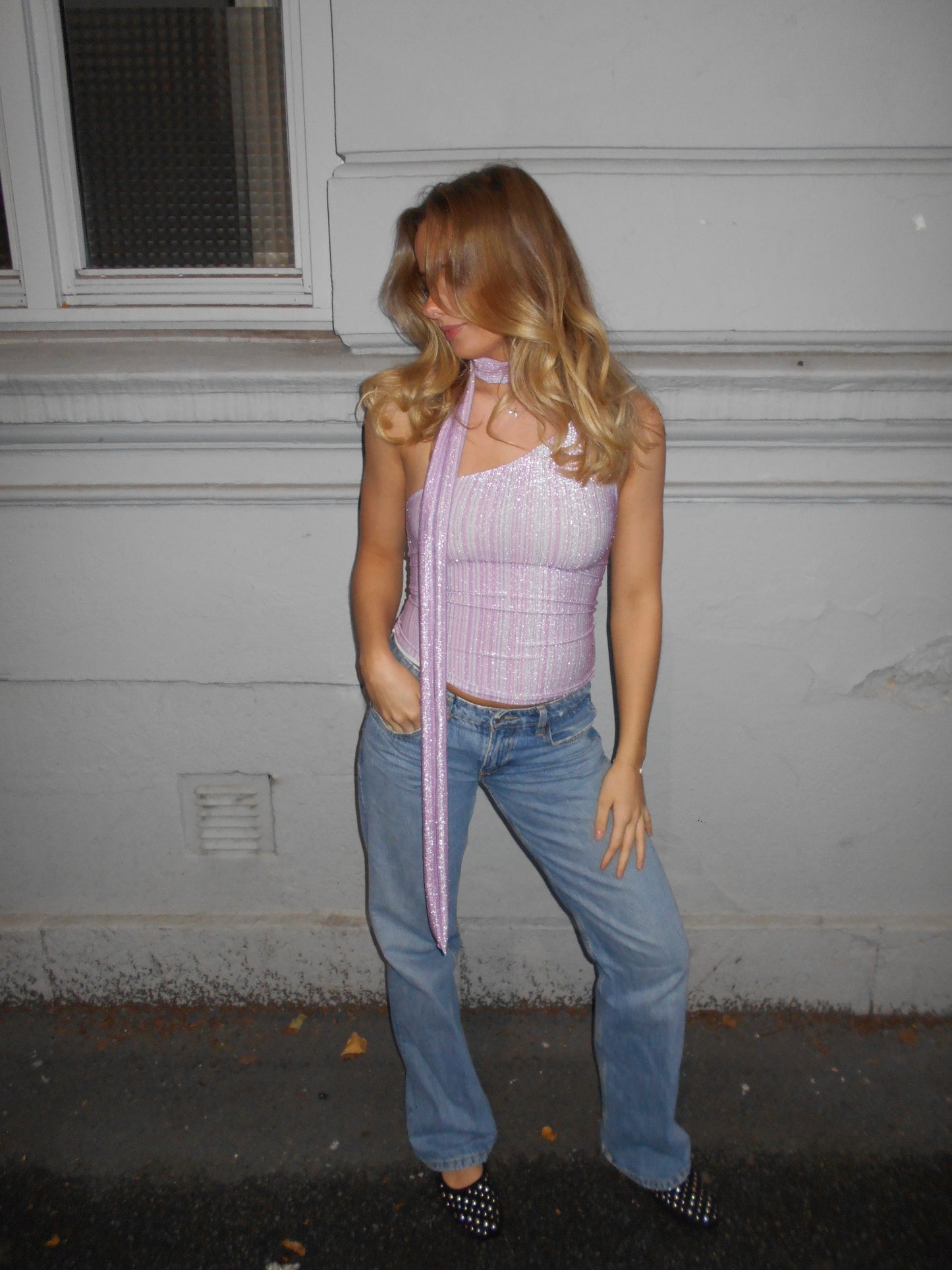 Aurora Scarf One Shoulder