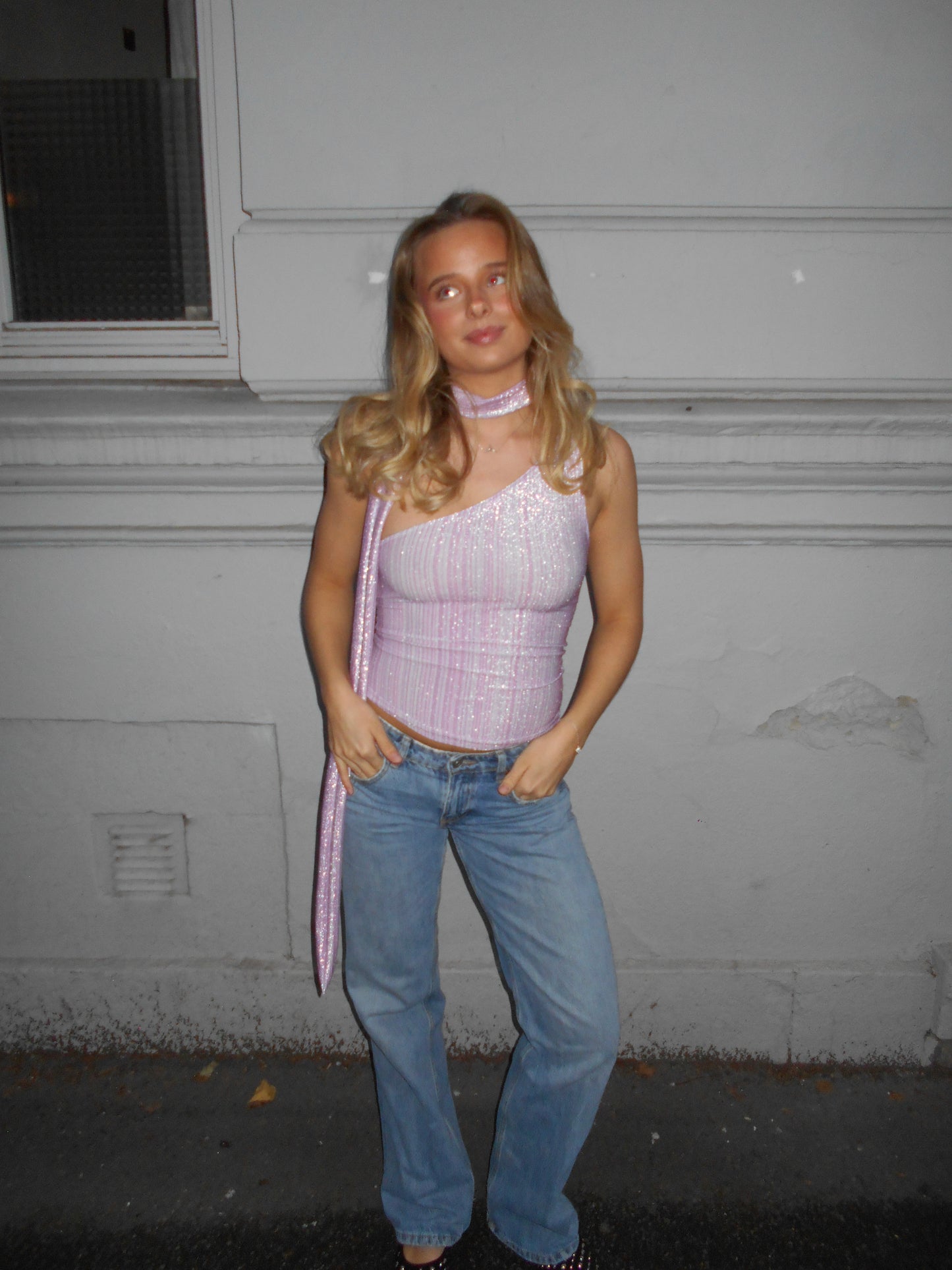 Aurora Scarf One Shoulder