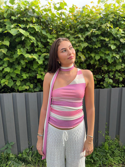 Sophia scarf one shoulder