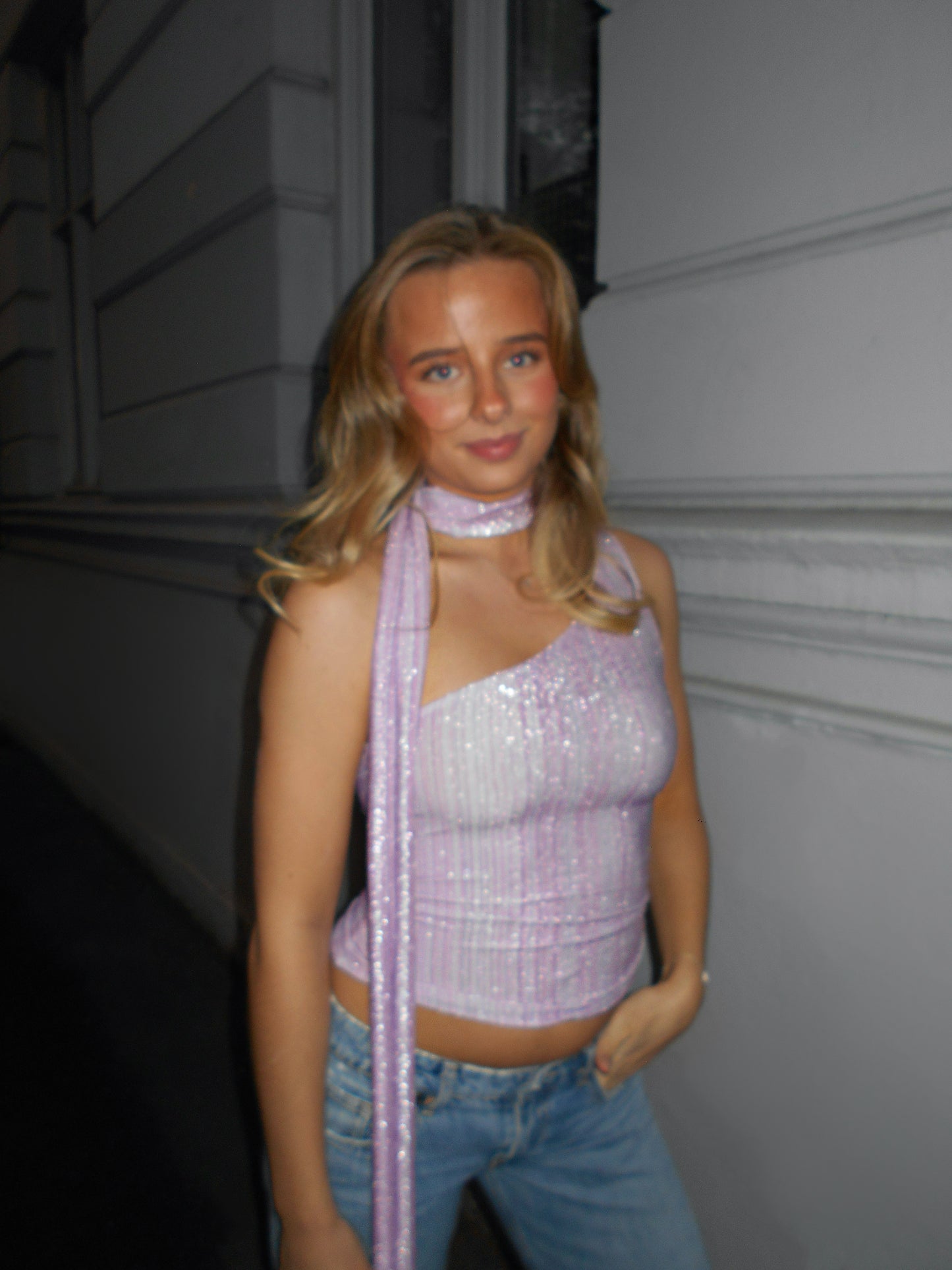 Aurora Scarf One Shoulder